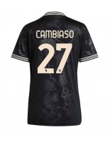 Juventus Andrea Cambiaso #27 Kolmaspaita Naisten 2025-26 Lyhythihainen